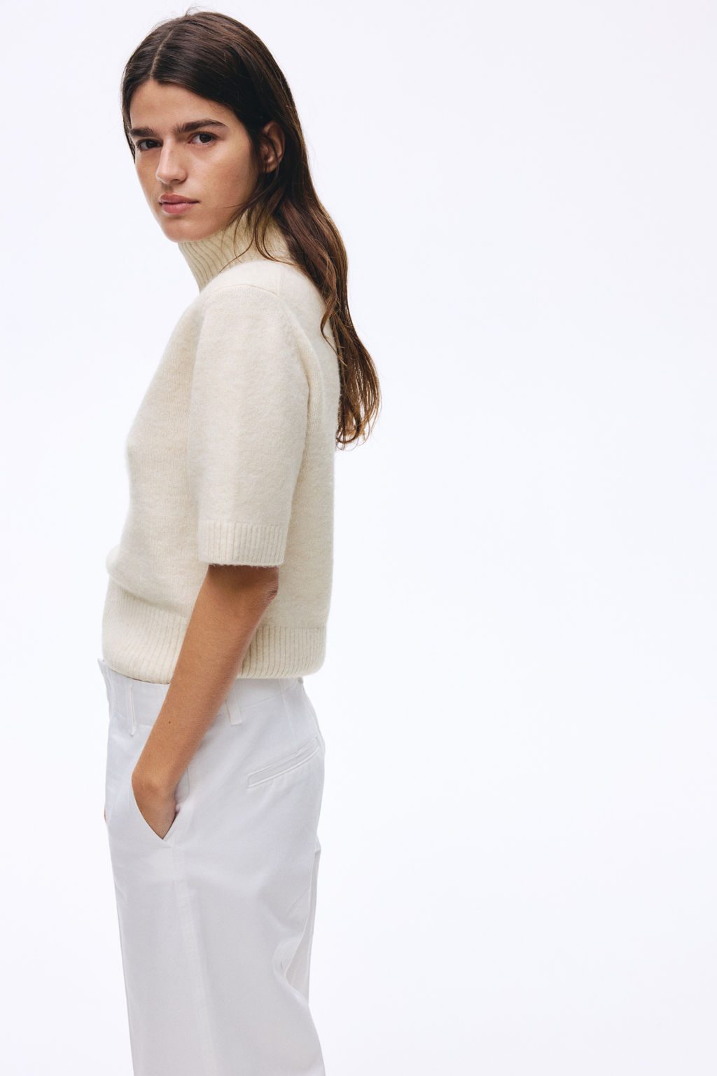 Top de punto con cuello alto - H&m фото 7