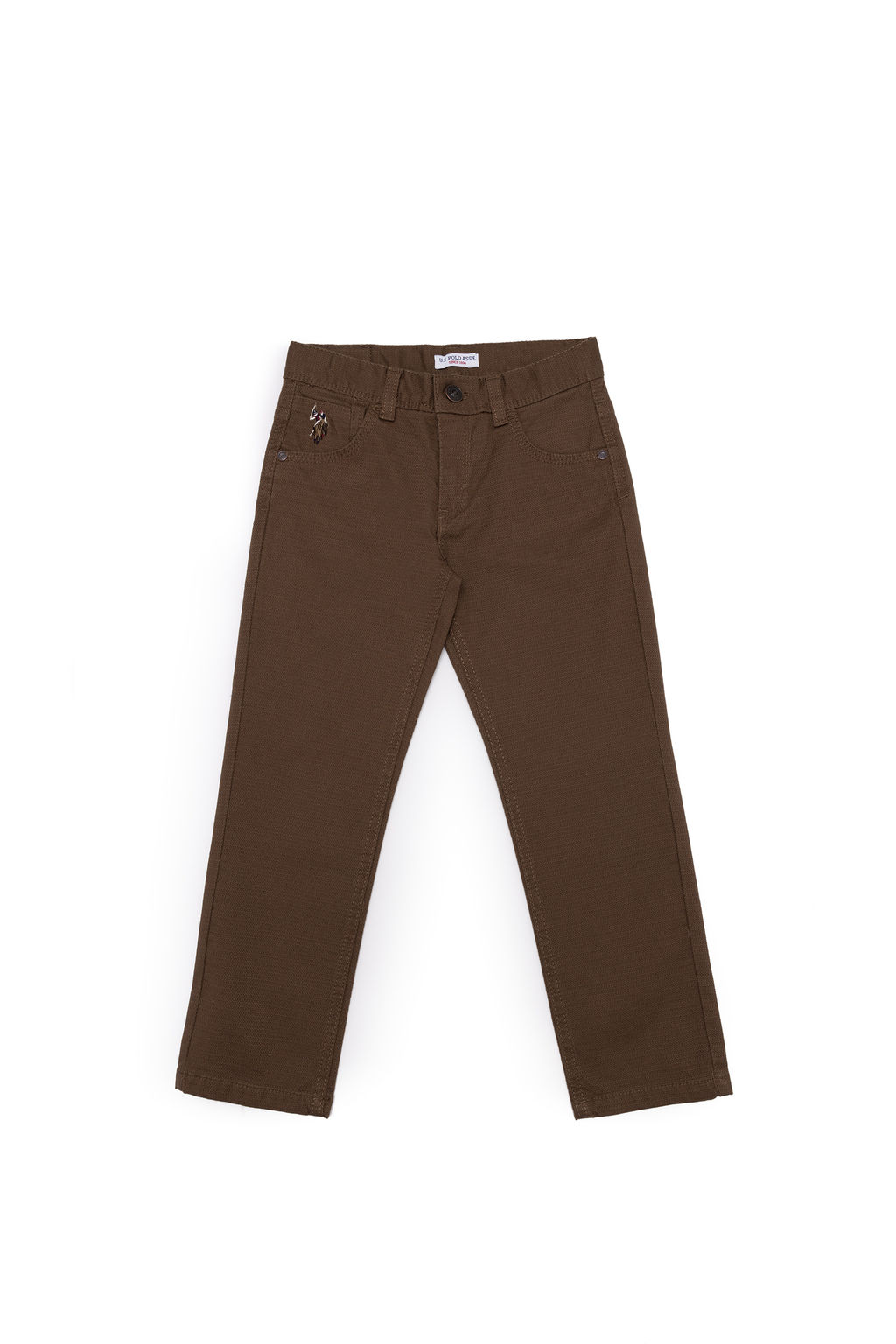 U. S. Polo Assn Брюки кокосового цвета для мальчиков из парусины - U.s. polo assn фото 10