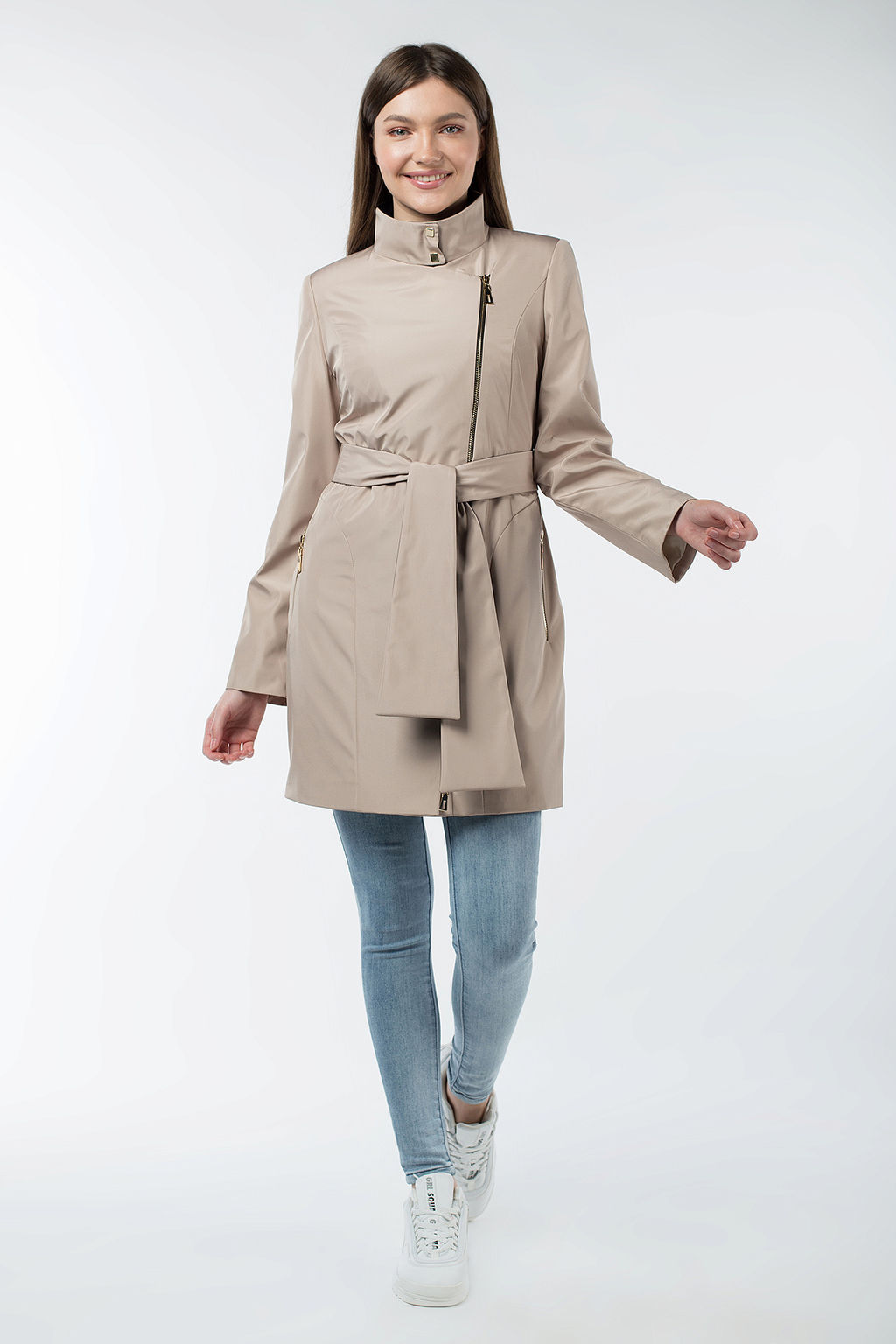 03-2013 Плащ женский (пояс) - El podio фото 2