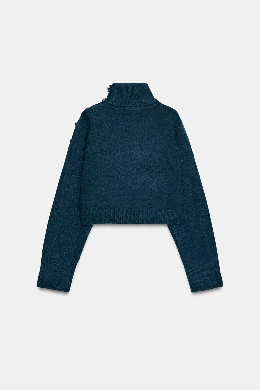SOFT KNIT SWEATER WITH BUTTONS - Zara фото 6