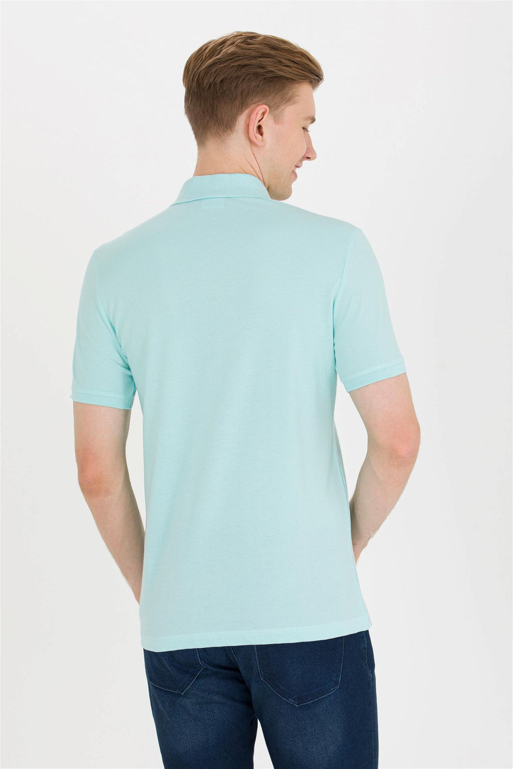 U. S. Polo Assn Мужская футболка Nil Basic с воротником-поло - U.s. polo assn фото 11