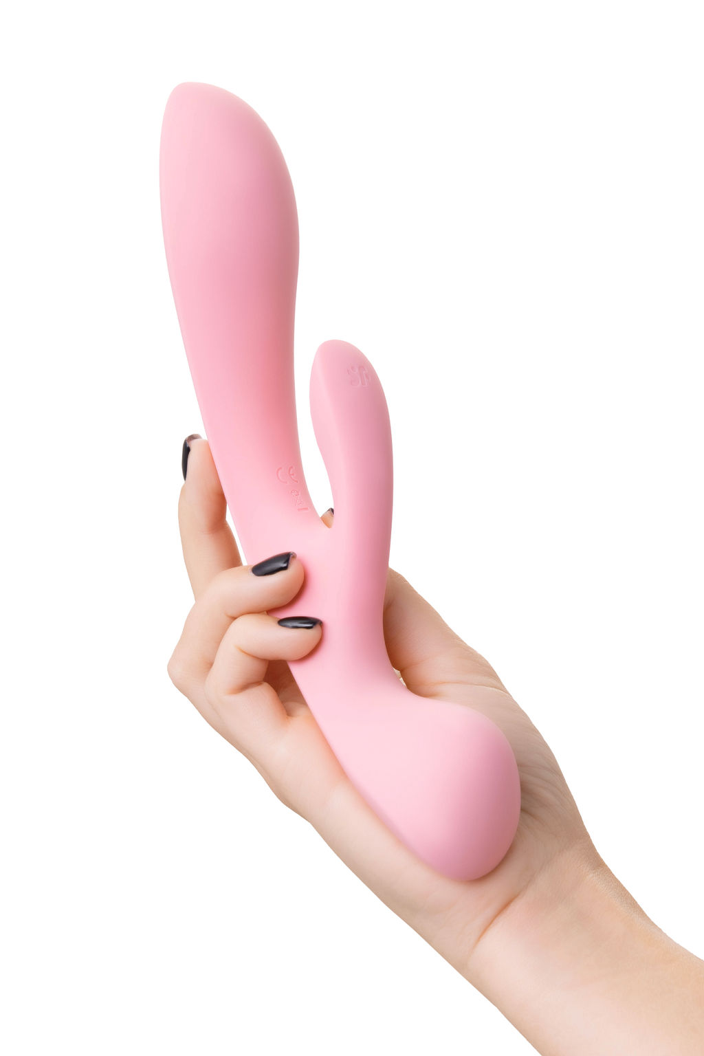 Нереалистичный вибратор Satisfyer Triple Oh, силикон, розовый, 24 см  фото 7