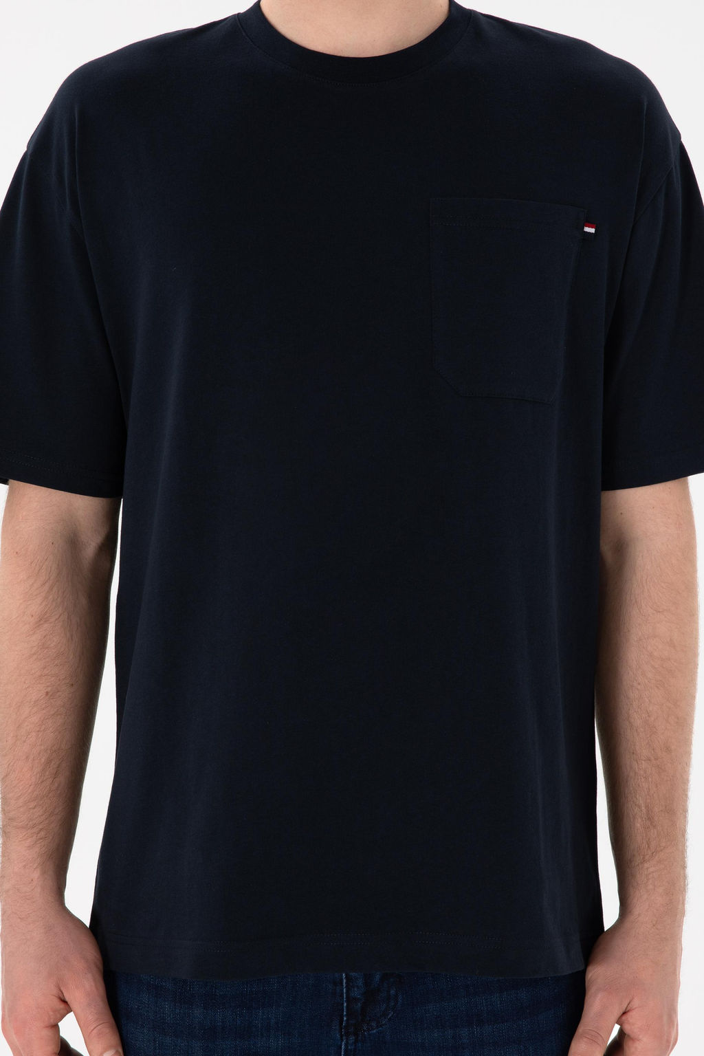 Erkek Comfort Fit Bisiklet Yaka Lacivert Ti__rt Sepette S_rpriz _ndirim - U.s. polo assn фото 7