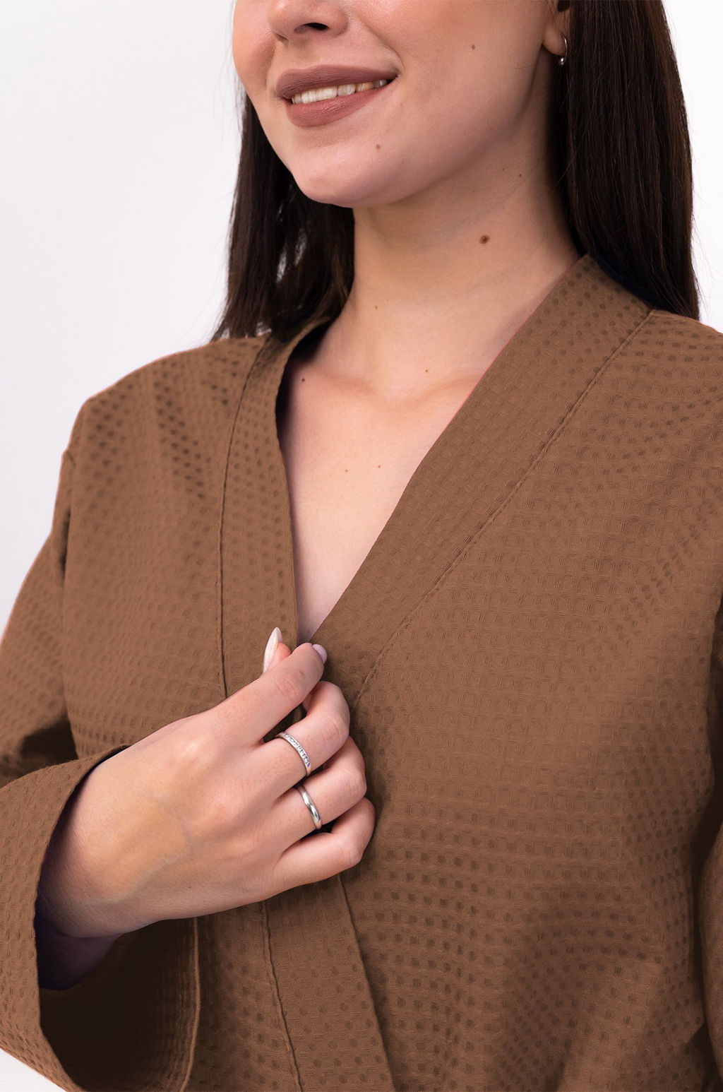 Халат вафельный Happy Fox Home  фото 5