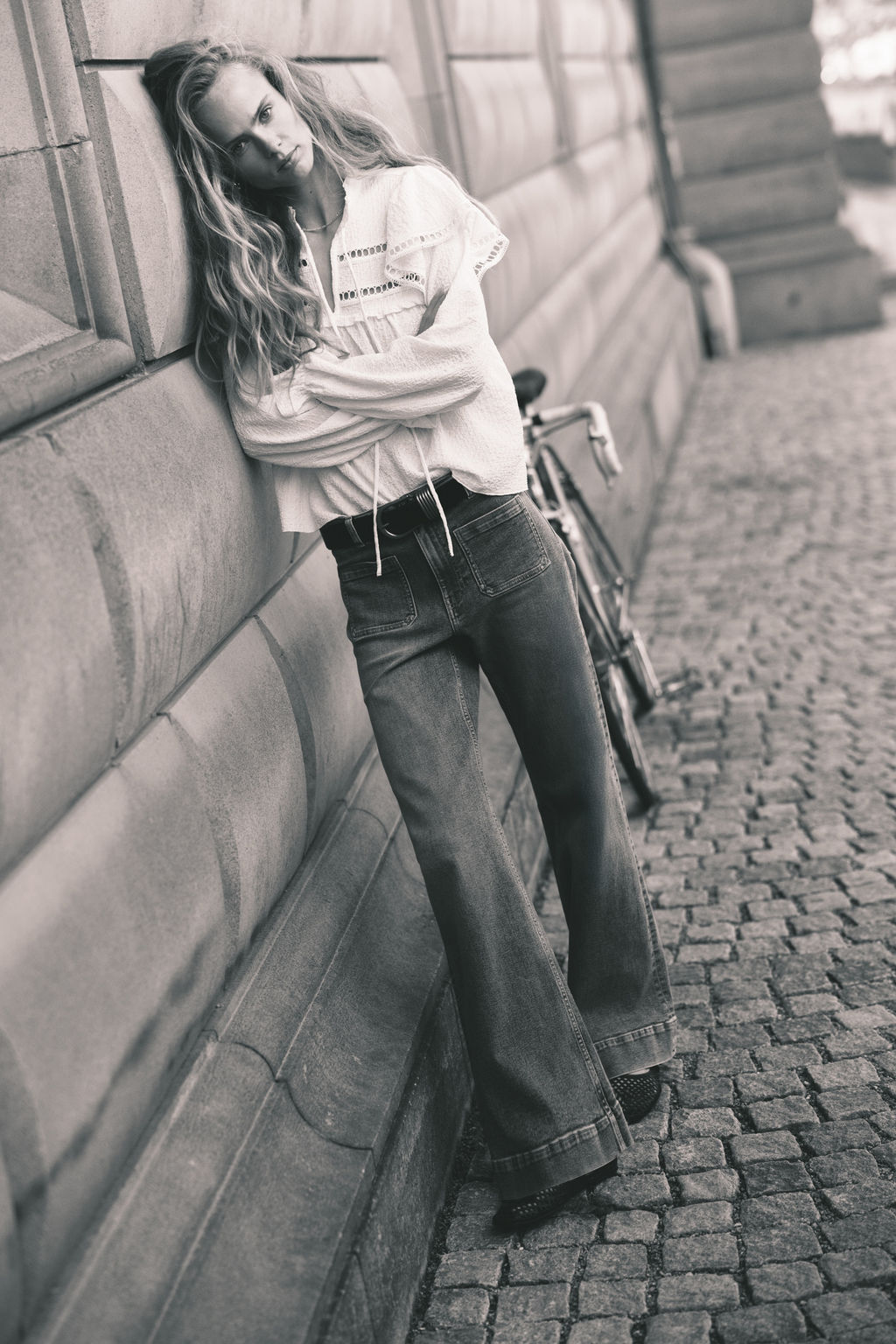 Wide High Jeans - H&m фото 7