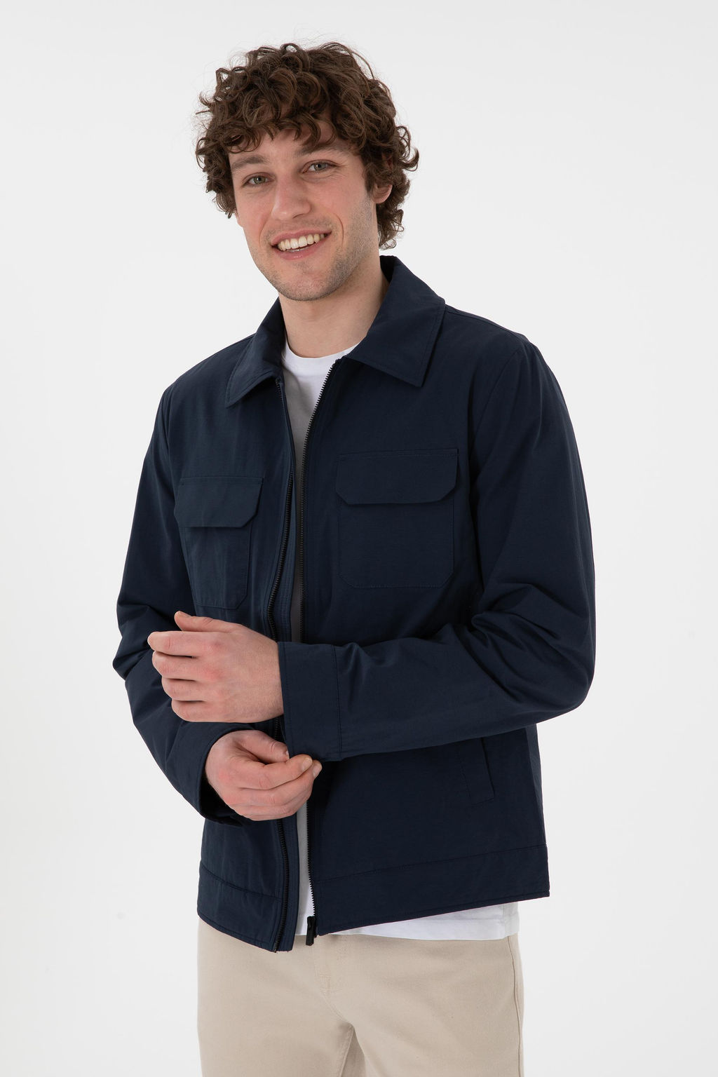 Erkek Lacivert Mont Sepette S_rpriz _ndirim - U.s. polo assn фото 3