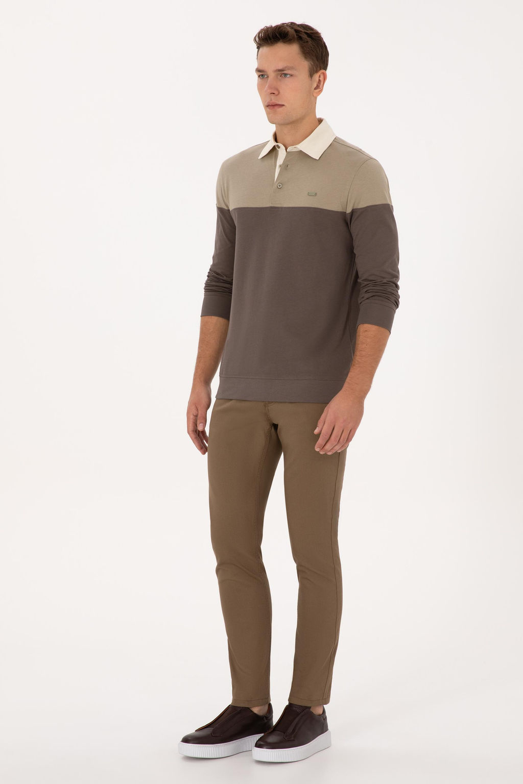 Erkek Haki Kanvas Pantolon - U.s. polo assn фото 3