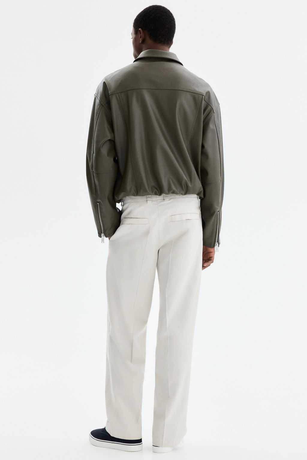 Pantal?n sastre de algod?n y lyocell Relaxed Fit - H&m фото 6