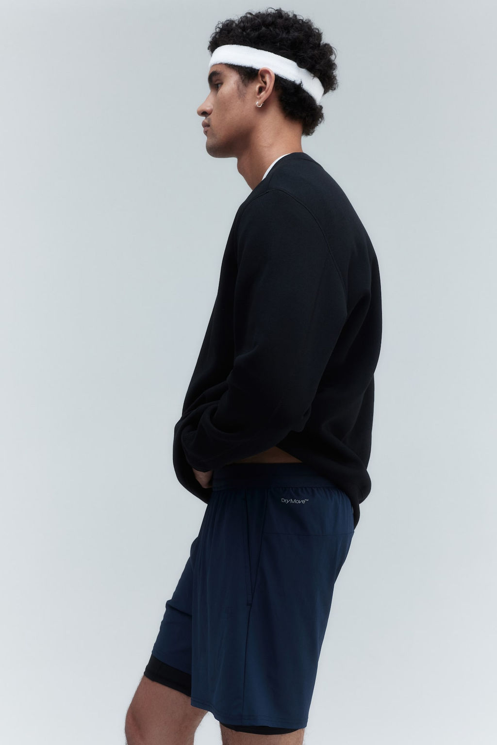 Pantalon corto a media pierna 2 en 1 en DryMove - H&m фото 4