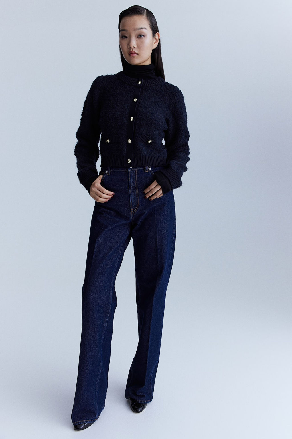 Cardigan en punto boucle - H&m фото 2