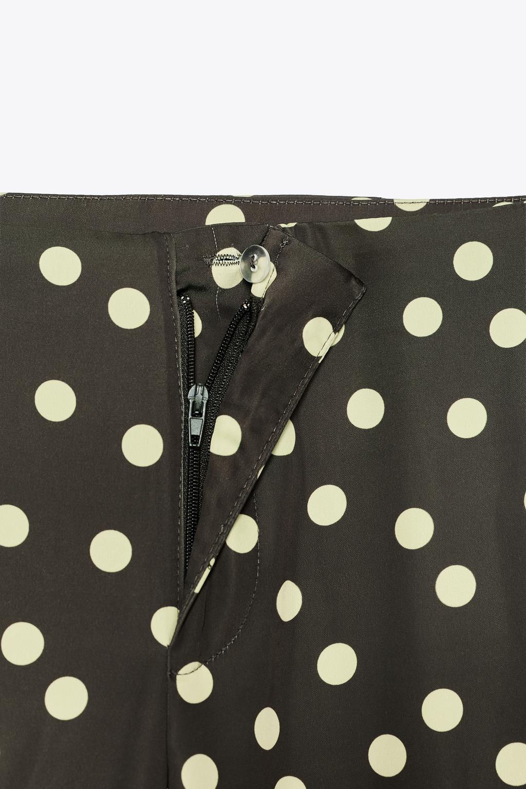 SATIN FLARE TROUSERS - Zara фото 6