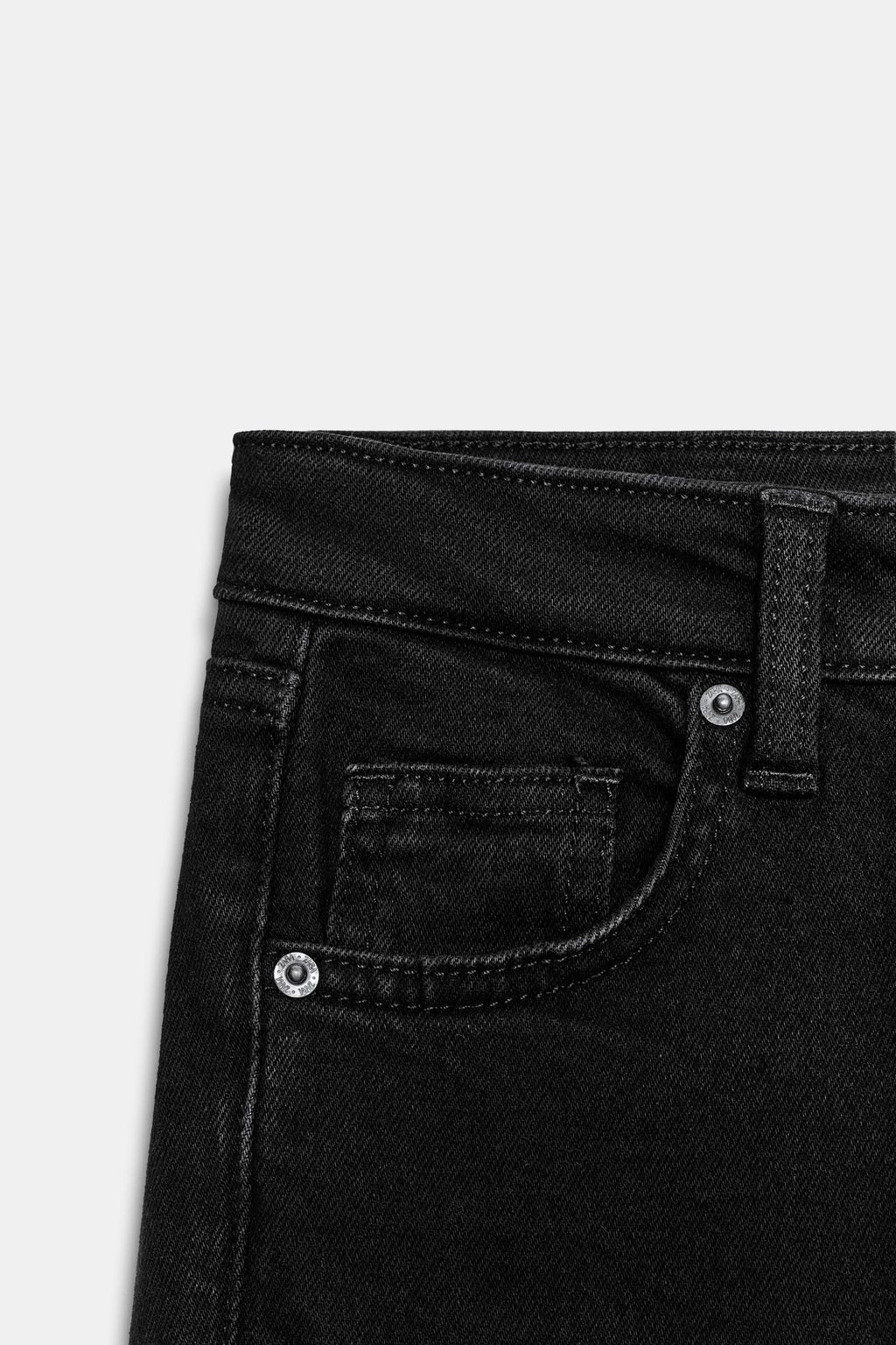 TRF HIGH-WAIST CROPPED FLARE JEANS - Zara фото 20