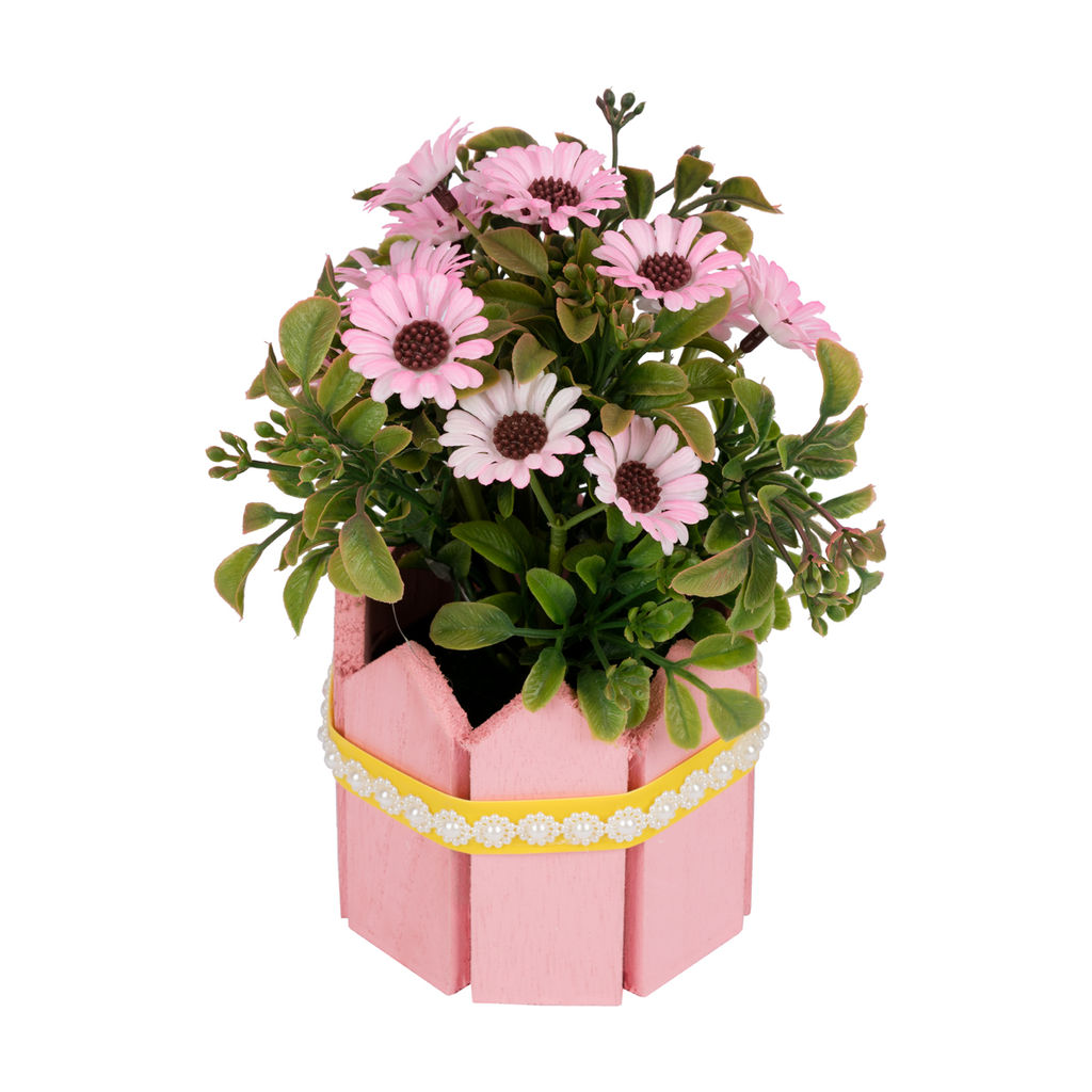 Искусственное растение Blumentag UTF-05 Растение искусственное в кашпо 11 х 18 см 6 х 1 шт. 01  фото 2