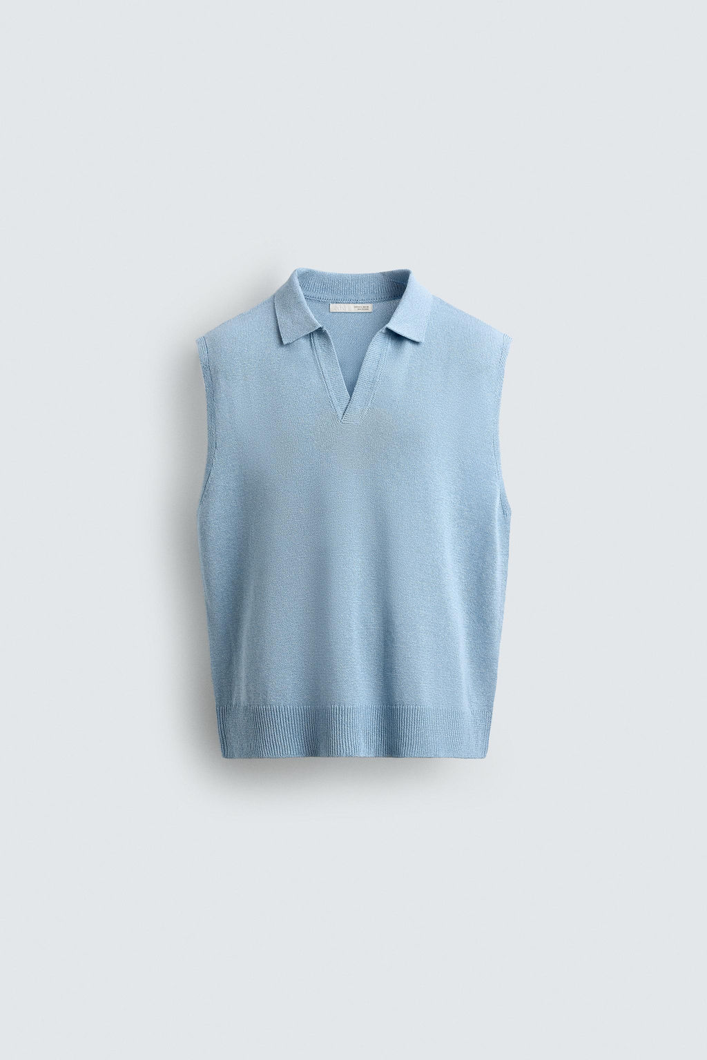 CAMISA PUNTO RELAXED FIT / Beige claro - Zara фото 9