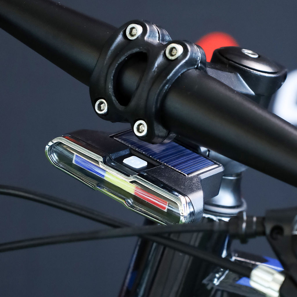 Фонарь задний интеллектуальный COMIRON FLASHER корпус: ABS; свет LED; аккум подзарядка от солнца, Type-C, влагозащита IPX7. /уп100/ - Галеонтрейд фото 5