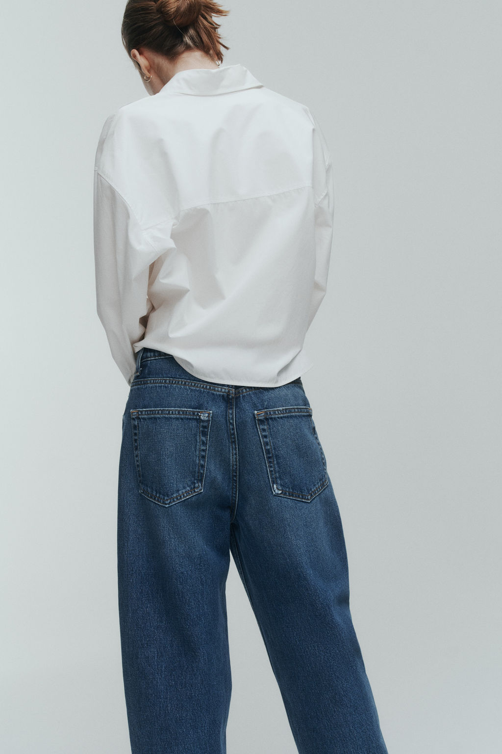 Barrel High Waist Ankle Jeans - H&m фото 5