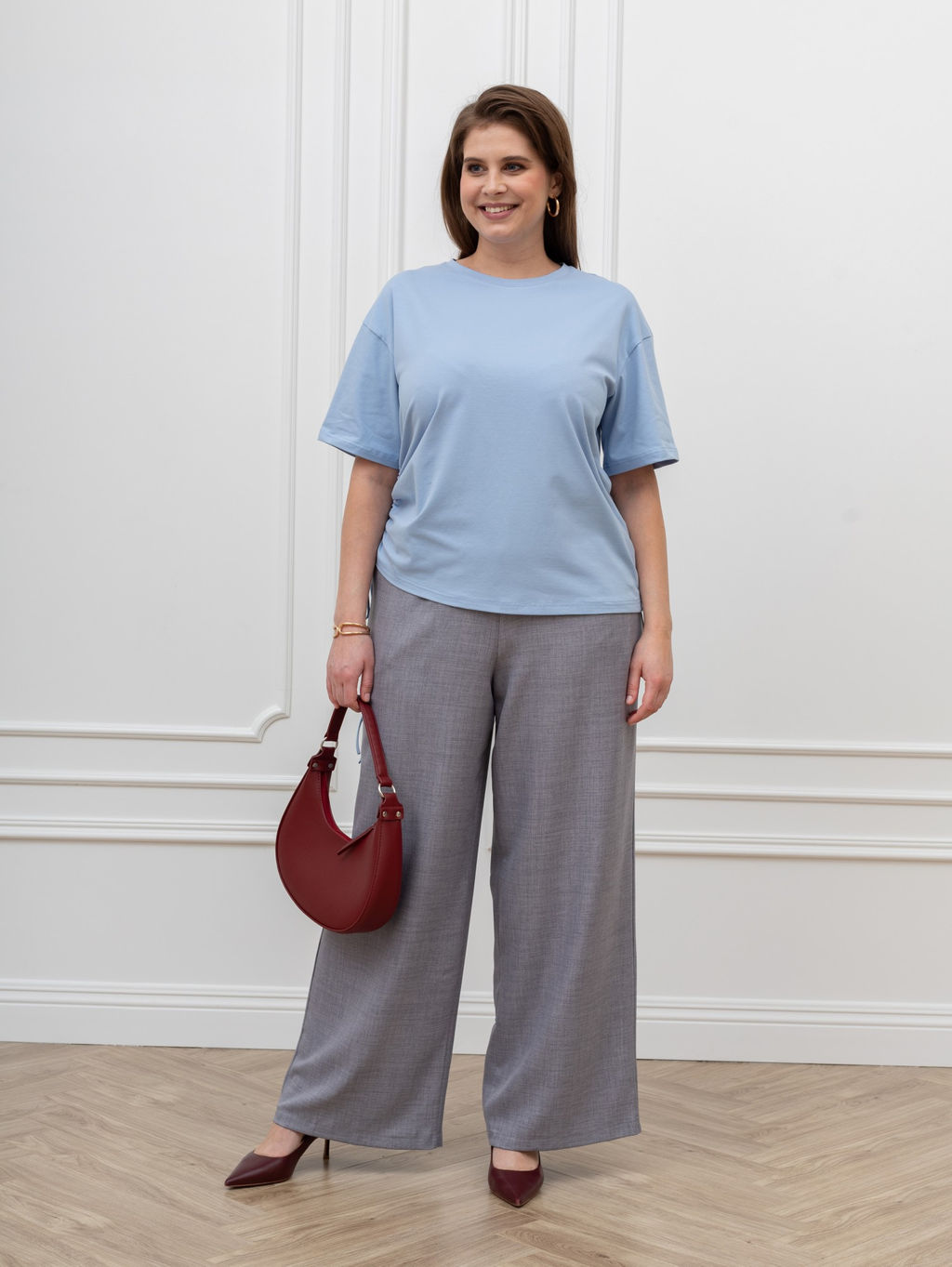 Футболка Искра-1 из хлопка с лайкрой - Виотекс фото 11