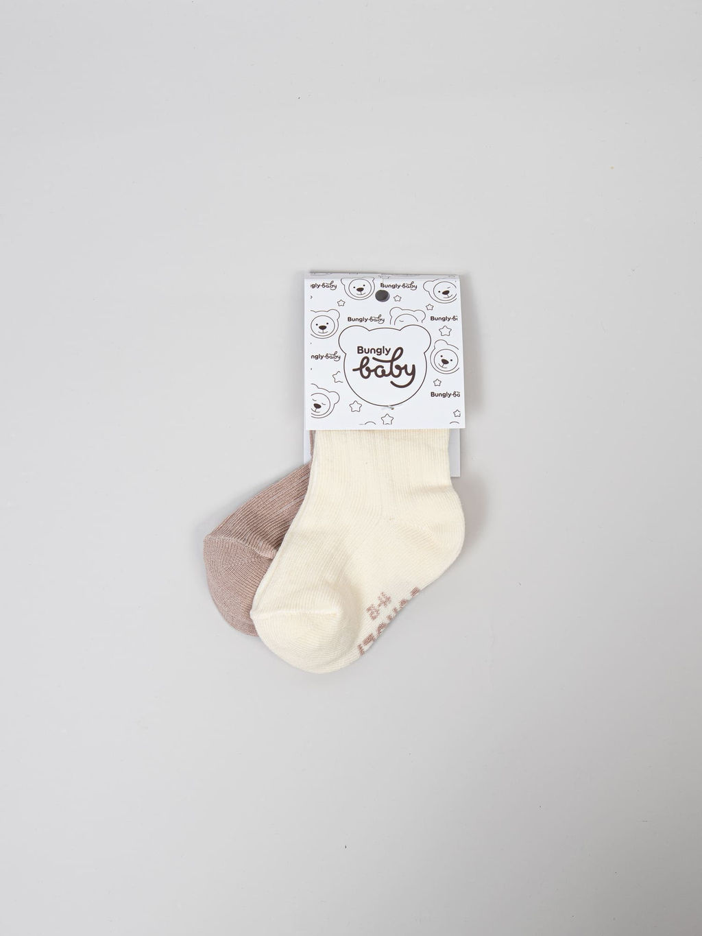 Комплект носков Тофу/Беж 2 шт 0+