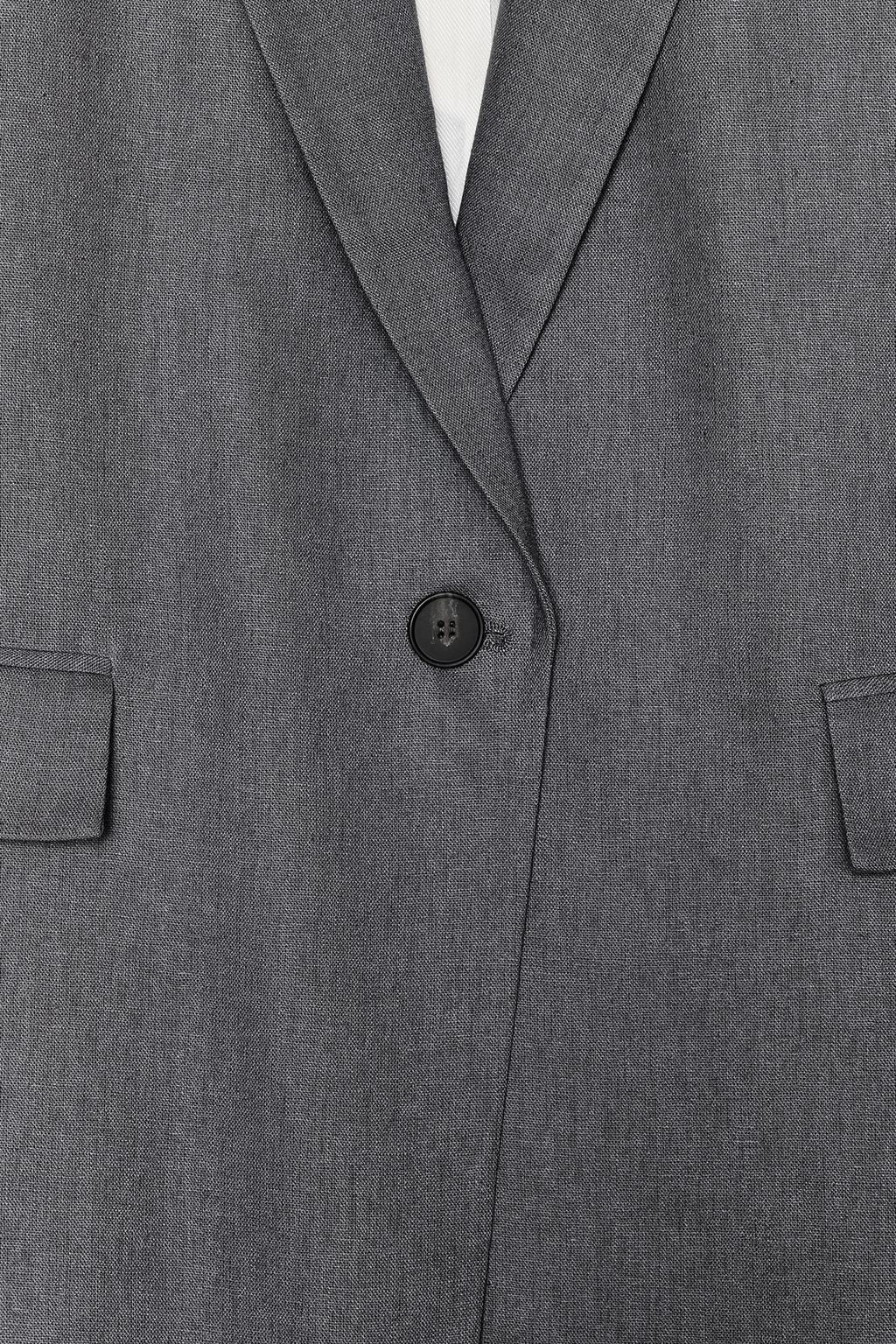 LINEN BLAZER WITH PRINTED CUFFS - Zara фото 12