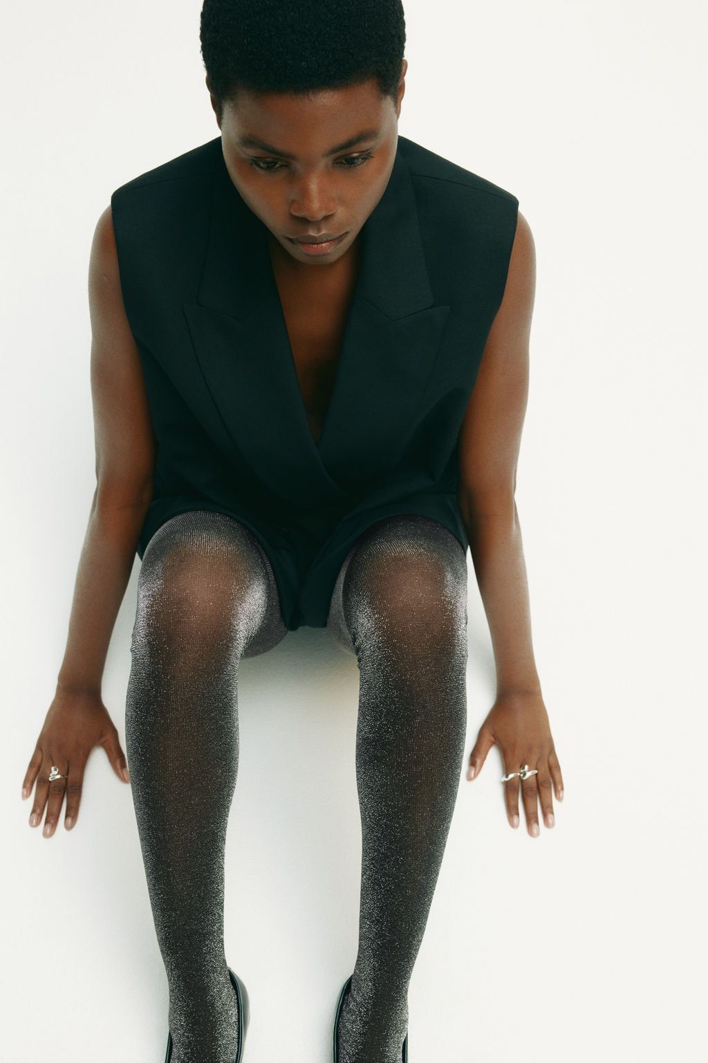 Medias brillantes - H&m фото 3
