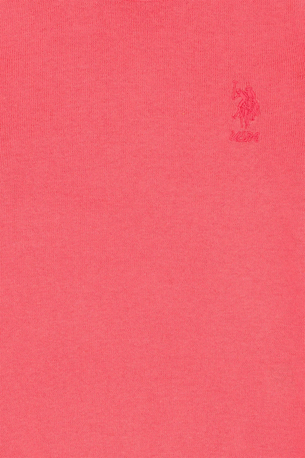 U. S. Polo Assn / Розовый базовый свитер для девочки - U.s. polo assn фото 6