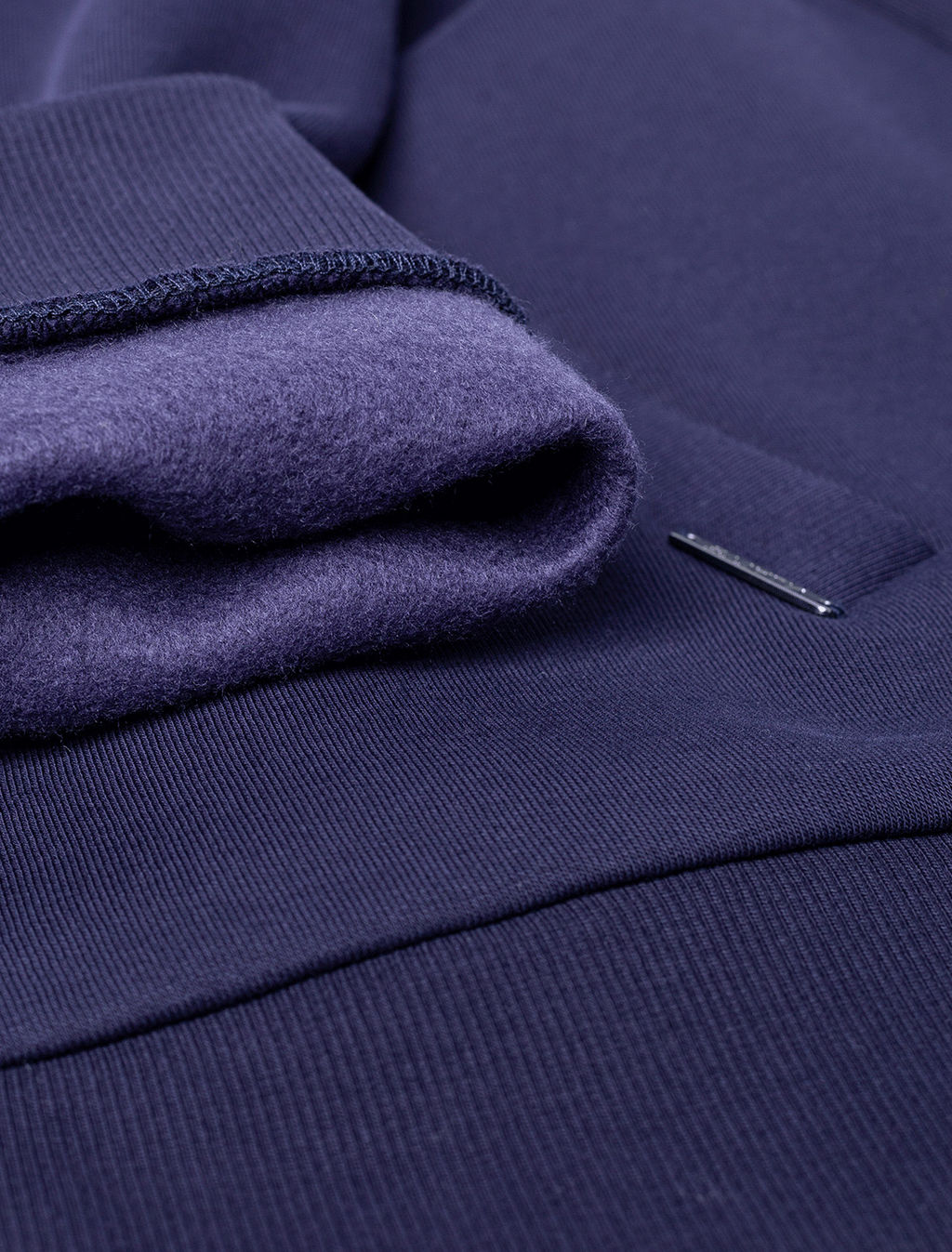 Худи на молнии из премиального футера трехнитки с начесом