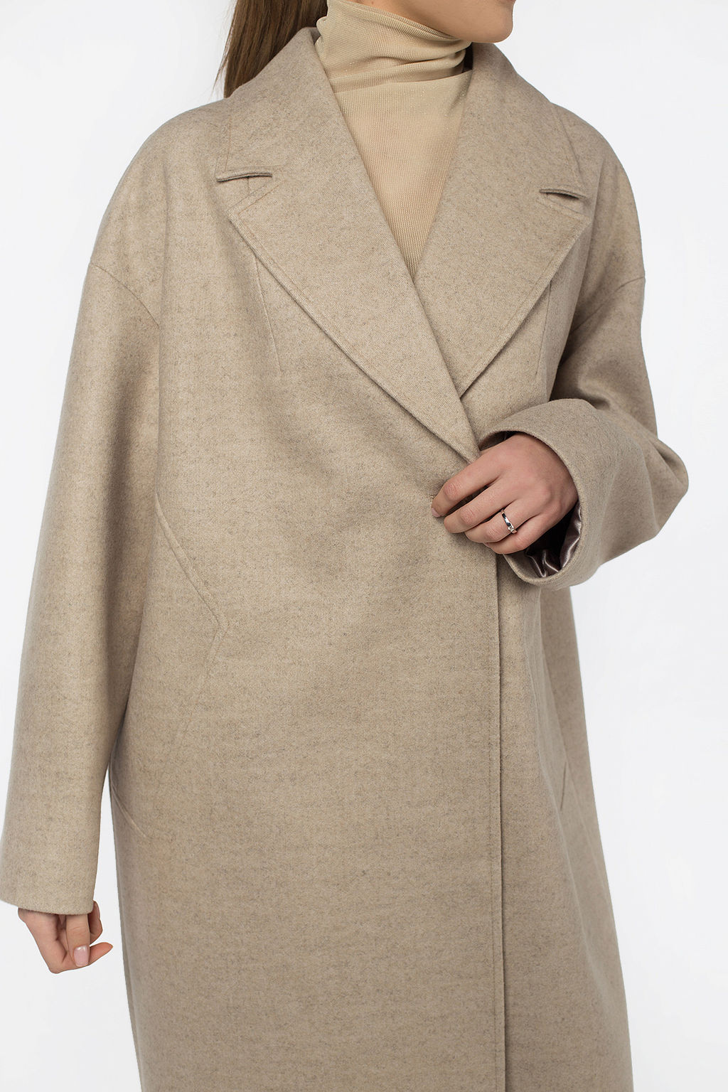 Пальто женское демисезонное - El podio фото 6