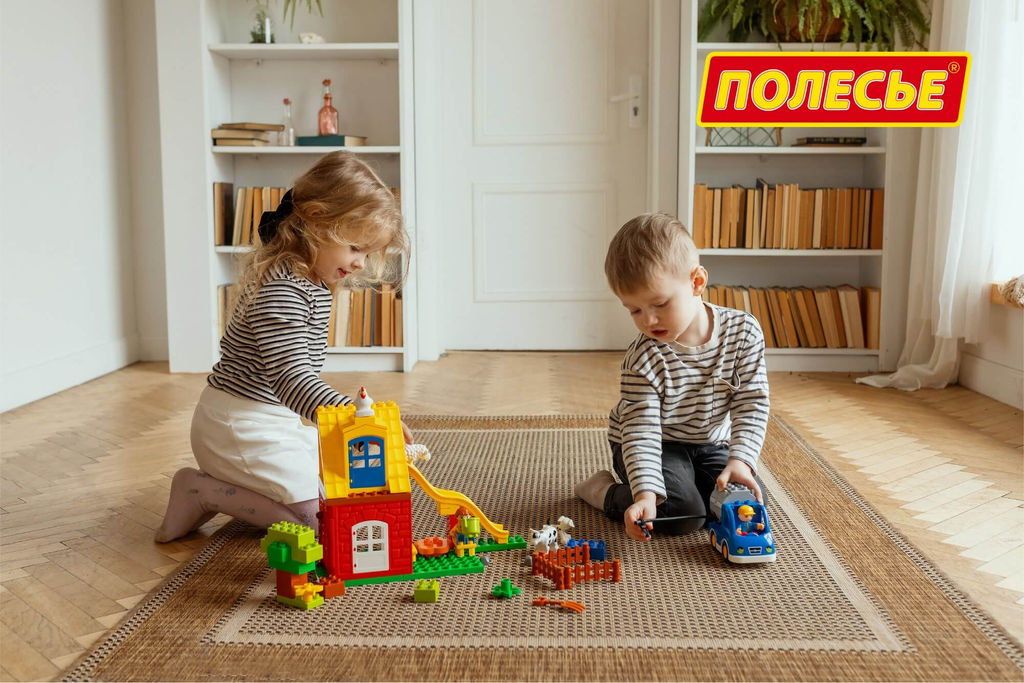 Конструктор Макси - Весёлая ферма (50 элементов) (в коробке) - Полесье фото 8