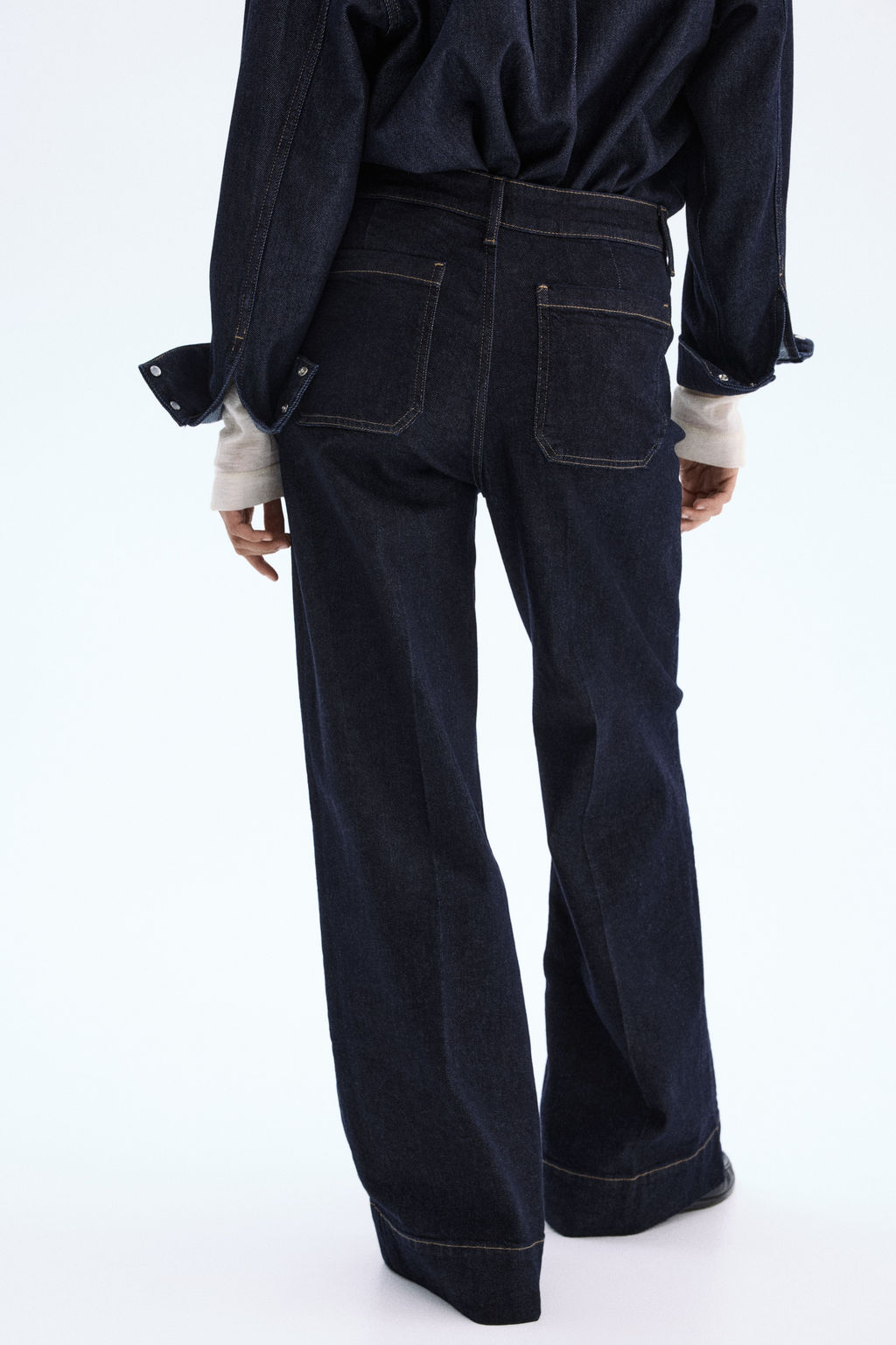Wide High Jeans - H&m фото 10