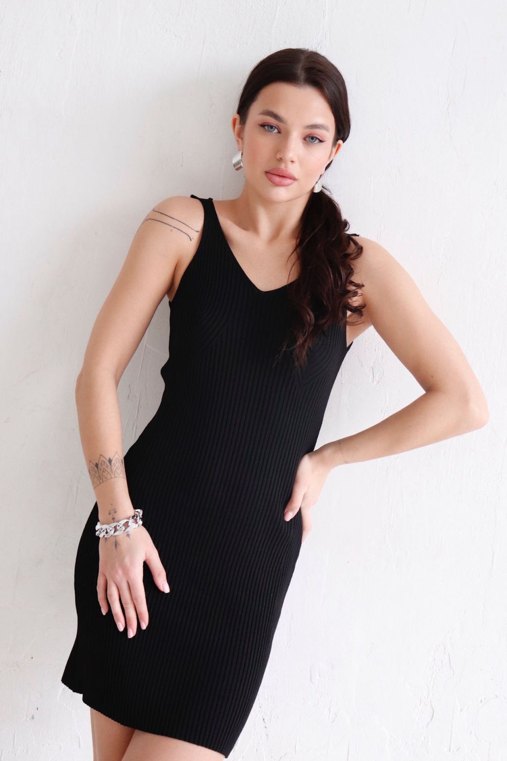 11429 Мини-платье чёрное - Martichelli фото 8