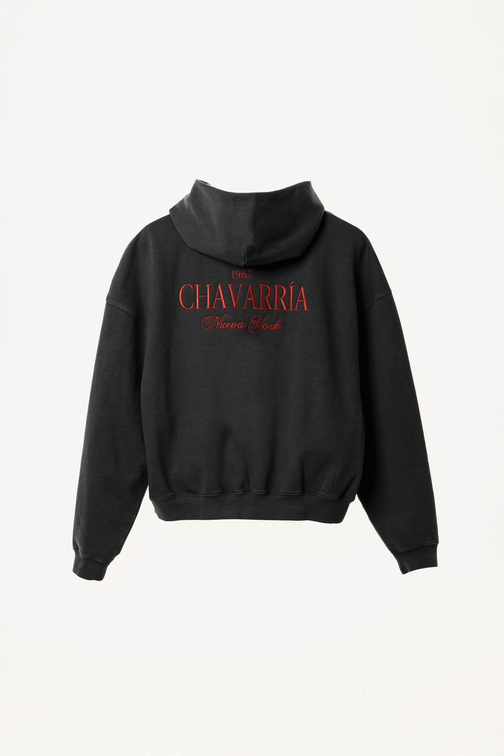 SUDADERA RELAXED FIT CAPUCHA WILLY CHAVARRIA X ZARA / Negro  фото 2