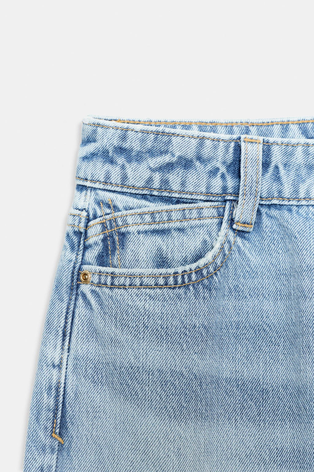 Z.05 MOM FIT HIGH-WAIST JEANS - Zara фото 20