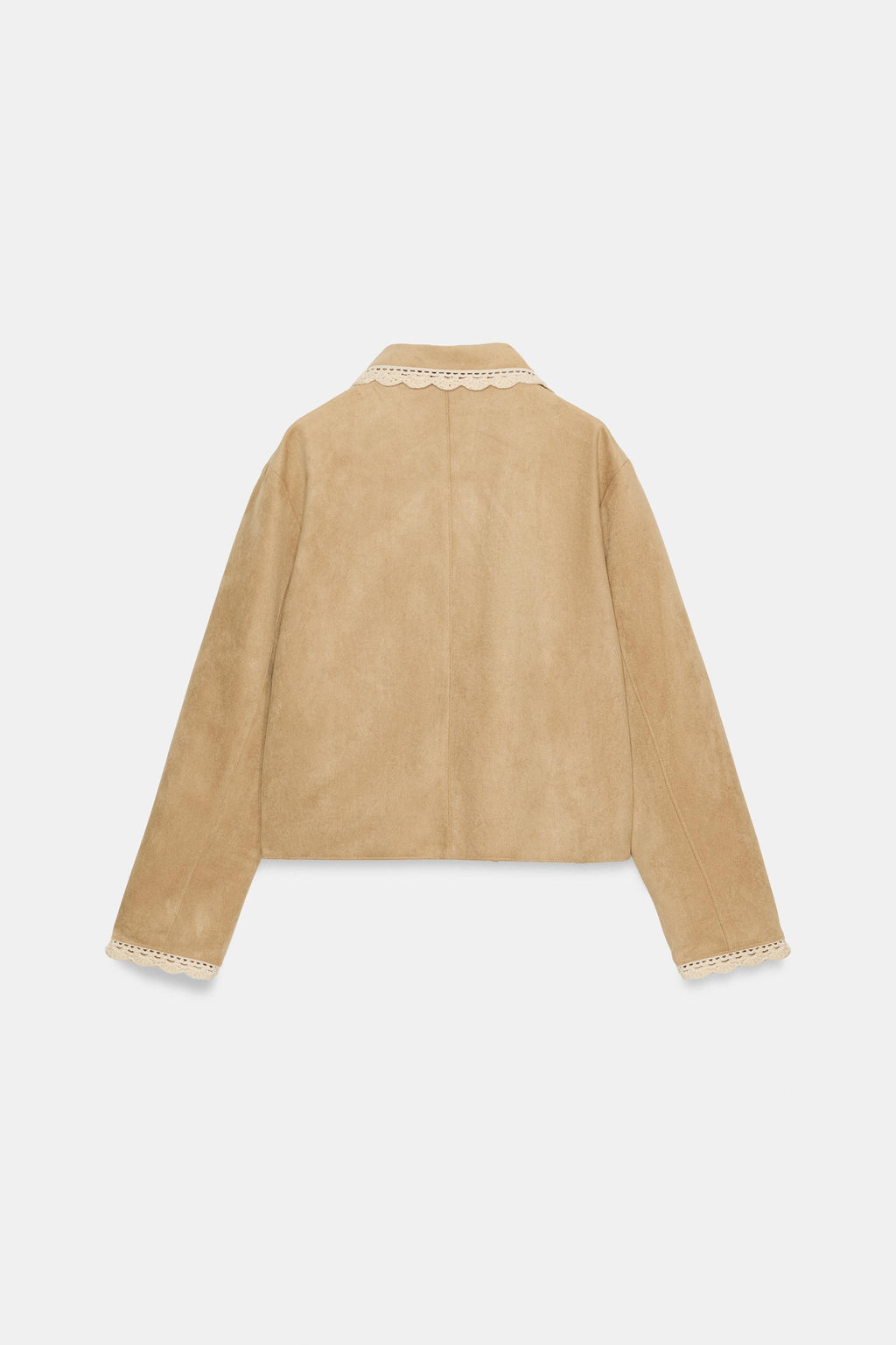 FAUX SUEDE JACKET - Zara фото 19