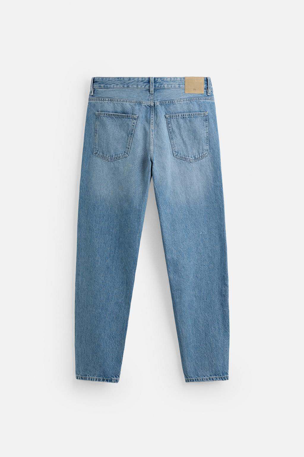 SLIM FIT TAPERED JEANS - Zara фото 35