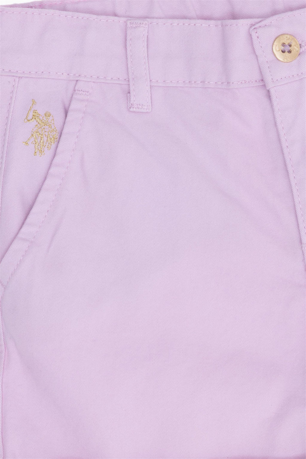 Тканые шорты с магнолией для девочек Неожиданная скидка в корзине - U.s. polo assn фото 3