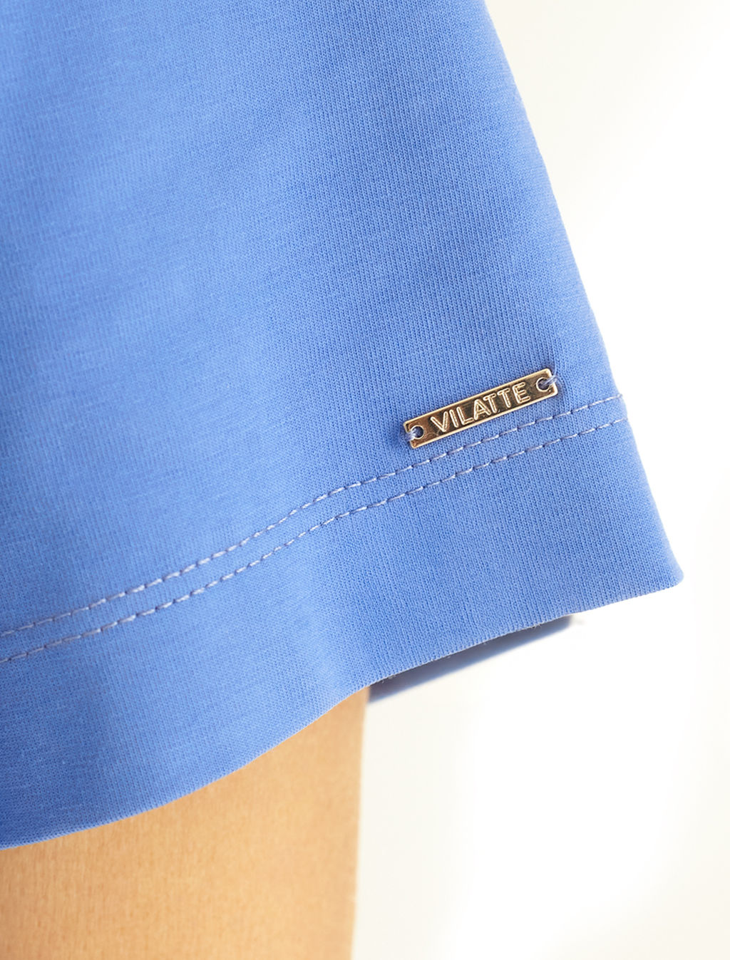 Футболка из премиального хлопка с авторским принтом - Vilatte фото 2