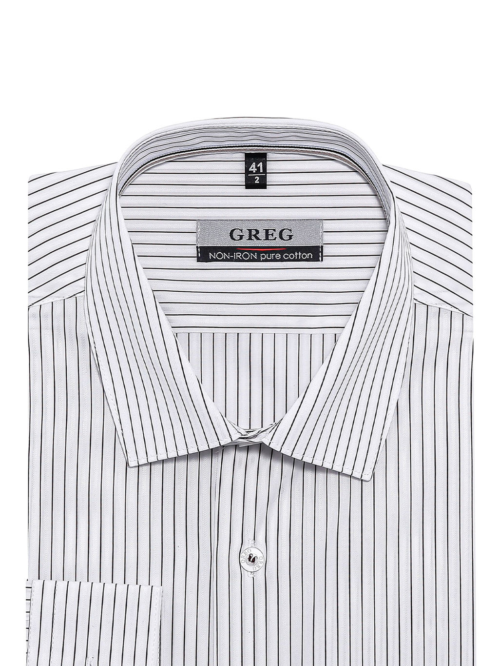 Сорочка мужская длинный рукав GREG 151/111/6014/1p  фото 3