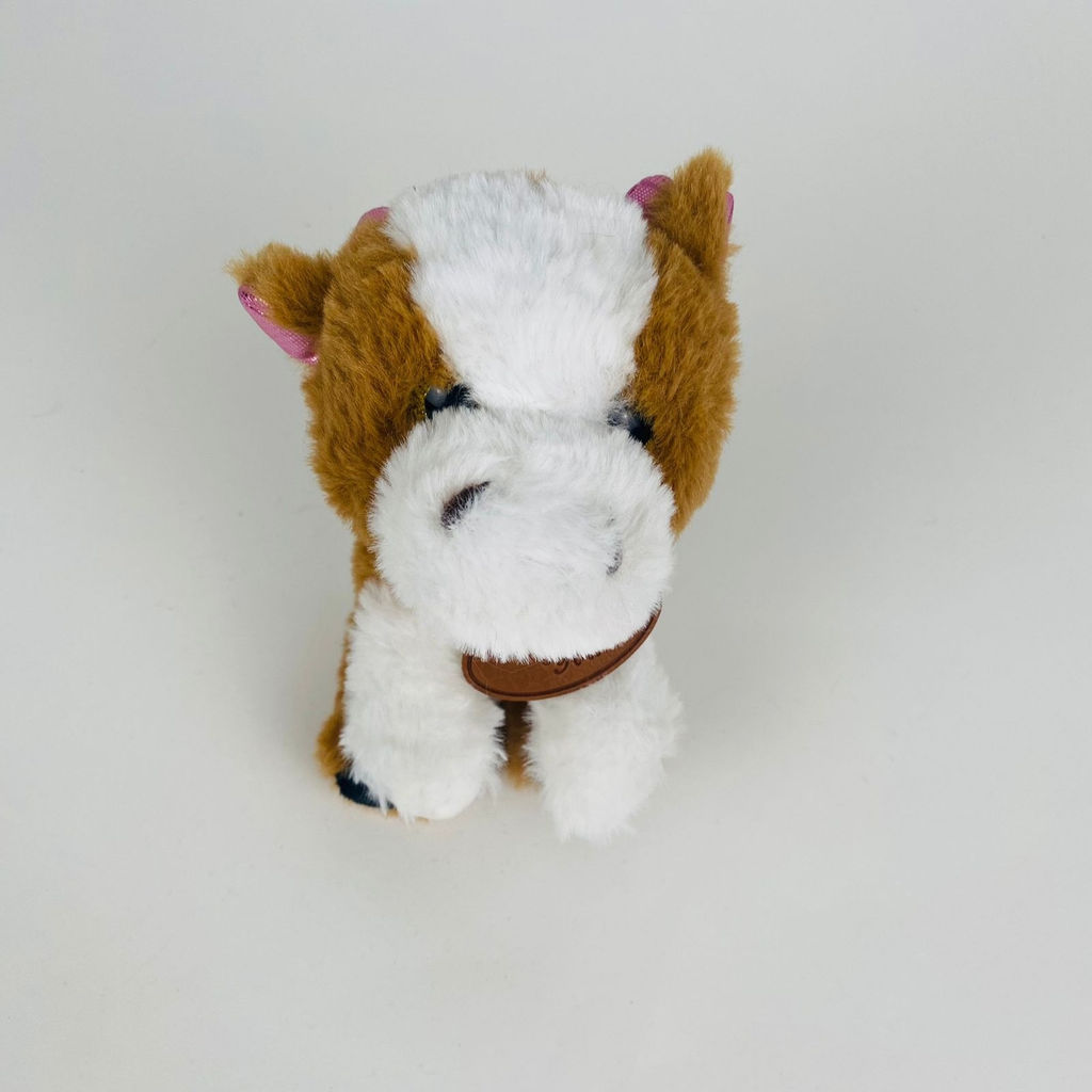 Мягкая игрушка Коровка с подвеской I love you 15 см в ассортименте - Storyland фото 7