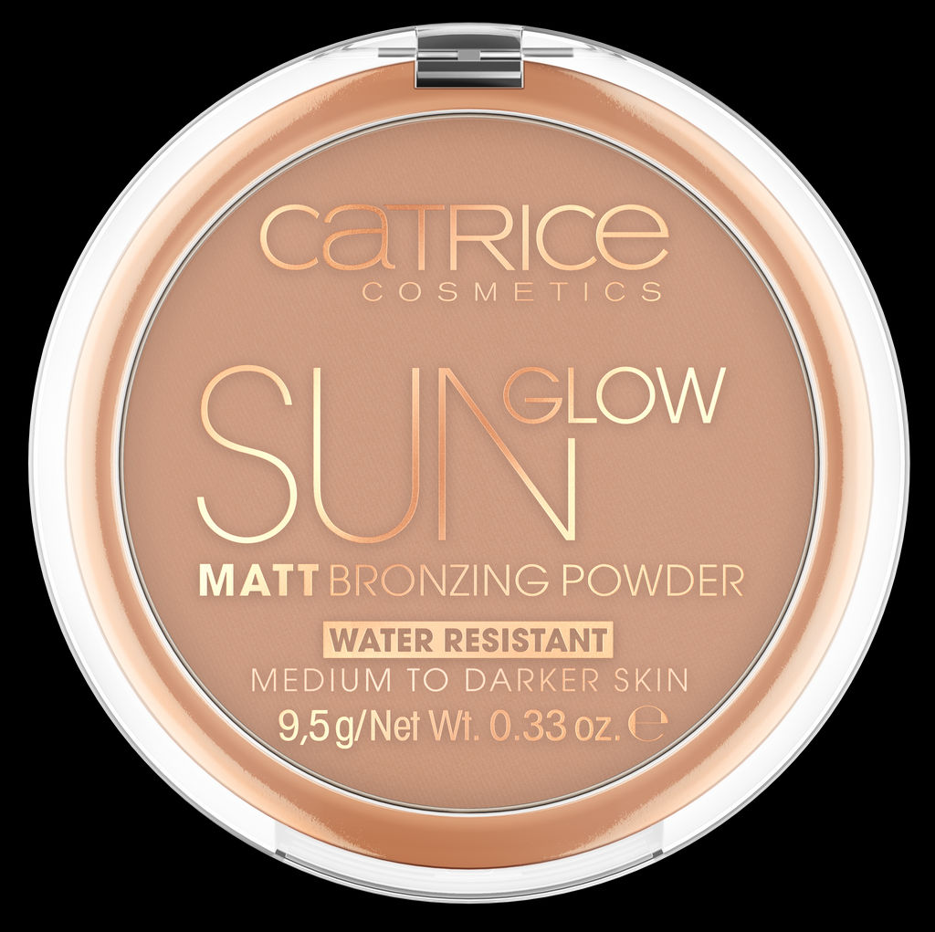 CATRICE Пудра компактная Sun Glow Matt Bronzing Powder с эффектом загара матирующая, 035 Universal Bronze  фото 2