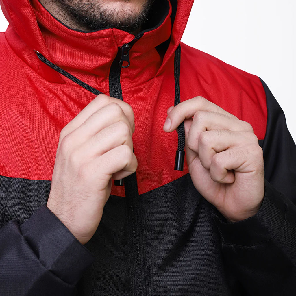 RODOS Куртка М-247 Чёрный/Красный