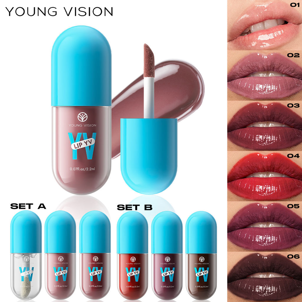 Набор тинтов блесков для губ тон В - Sadoer фото 2