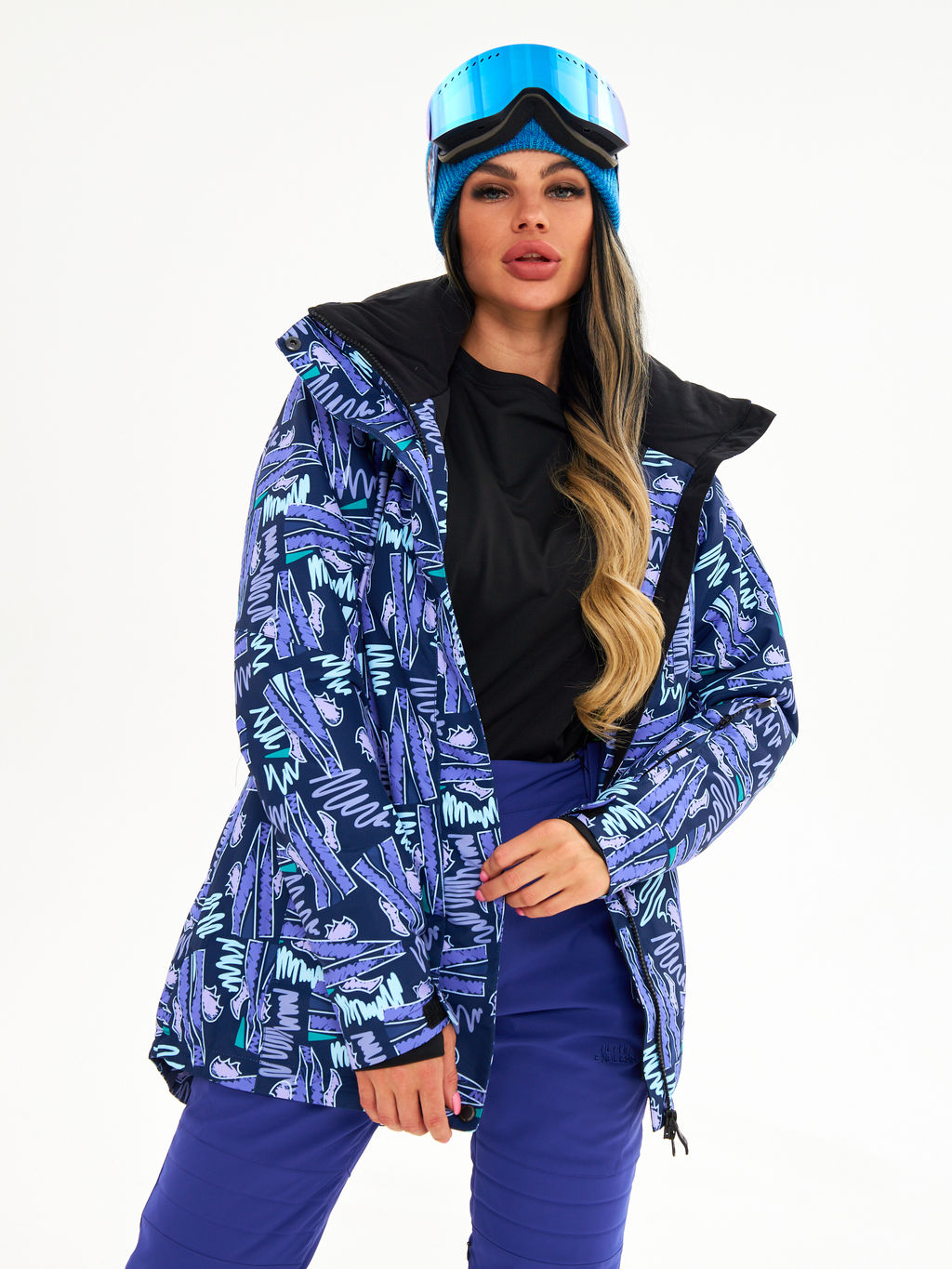 Женская горнолыжная сноубордическая куртка Alpha Endless Ultra Chaleur SNB 423/316_5 Разноцветный  фото 20