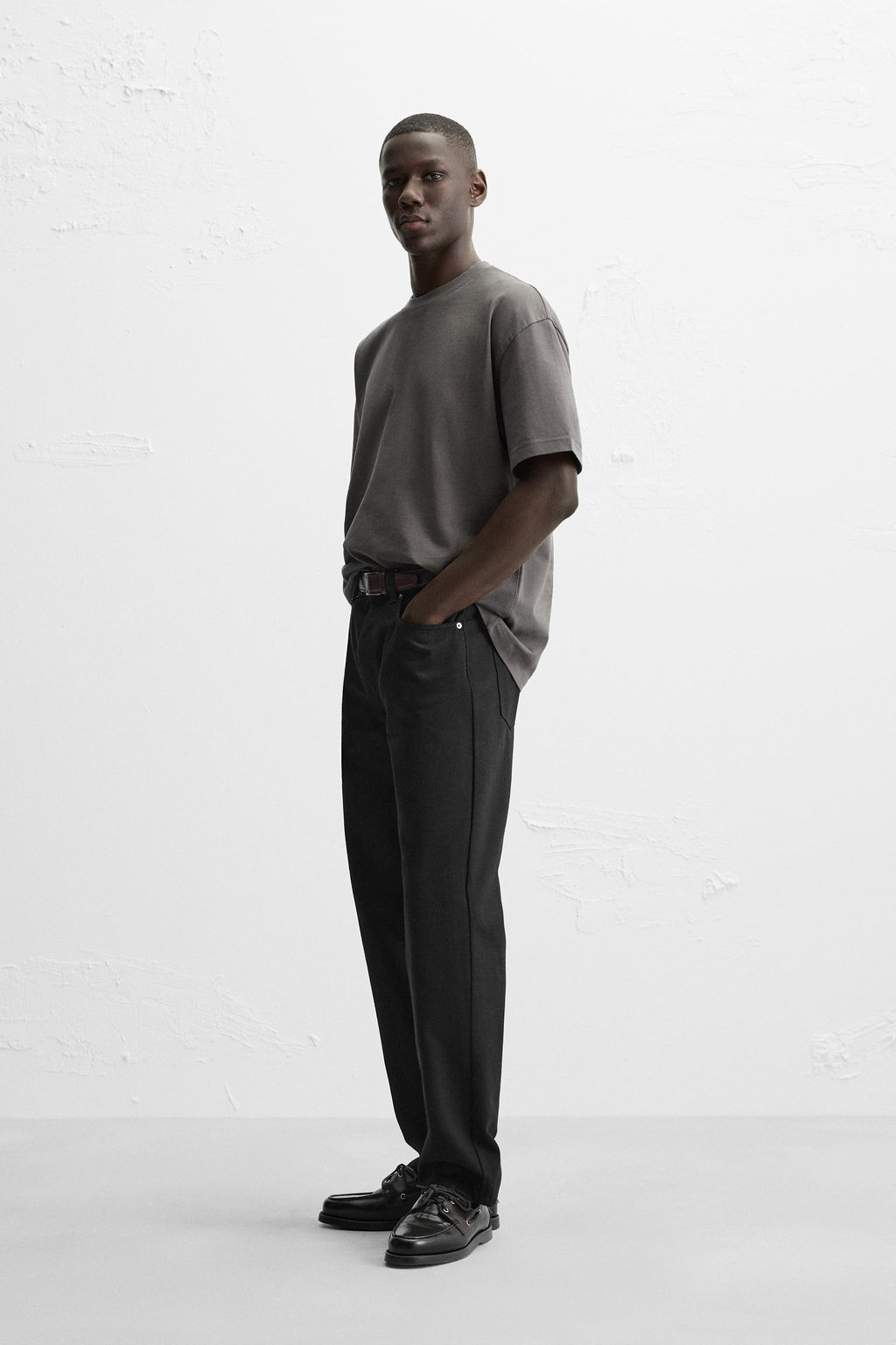 BASIC HEAVYWEIGHT T-SHIRT - Zara фото 4