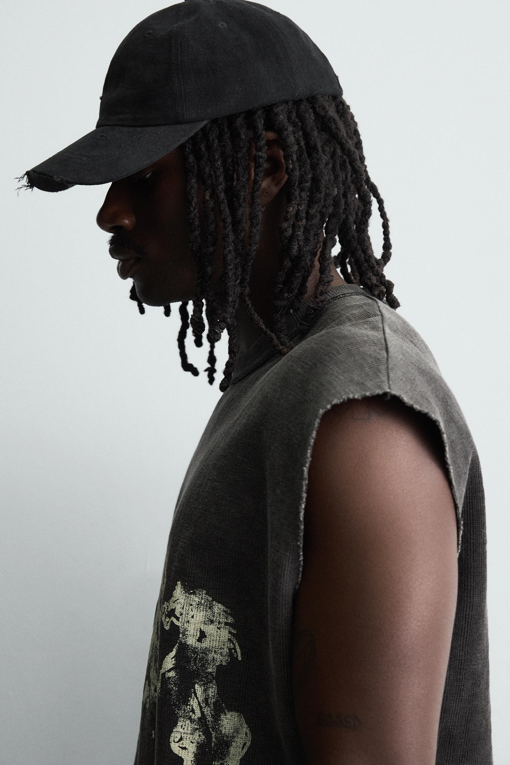 HORSE PRINT KNIT TANK TOP