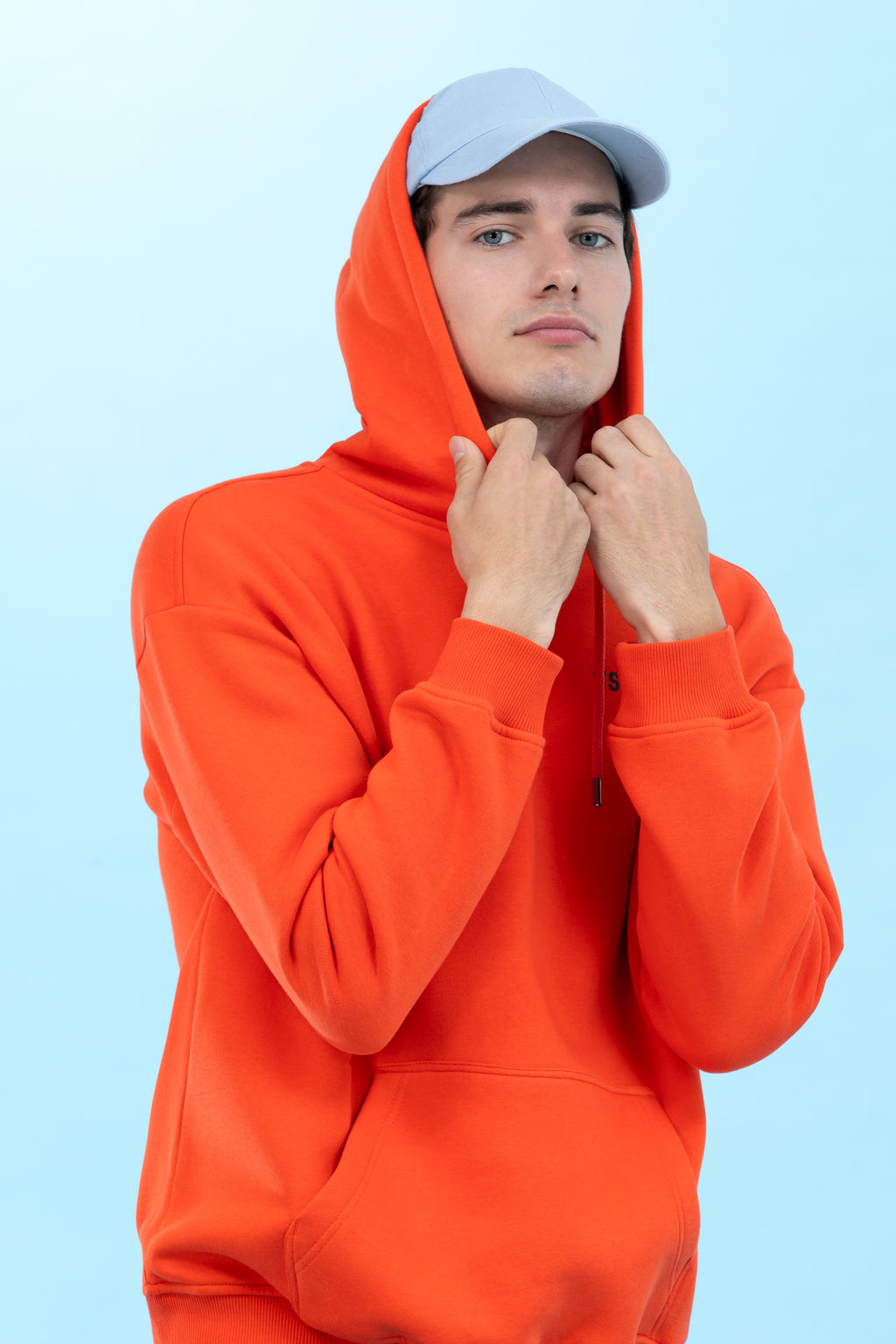 U. S. Polo Assn Мужская базовая толстовка с капюшоном антрацитового меланжа - U.s. polo assn фото 5