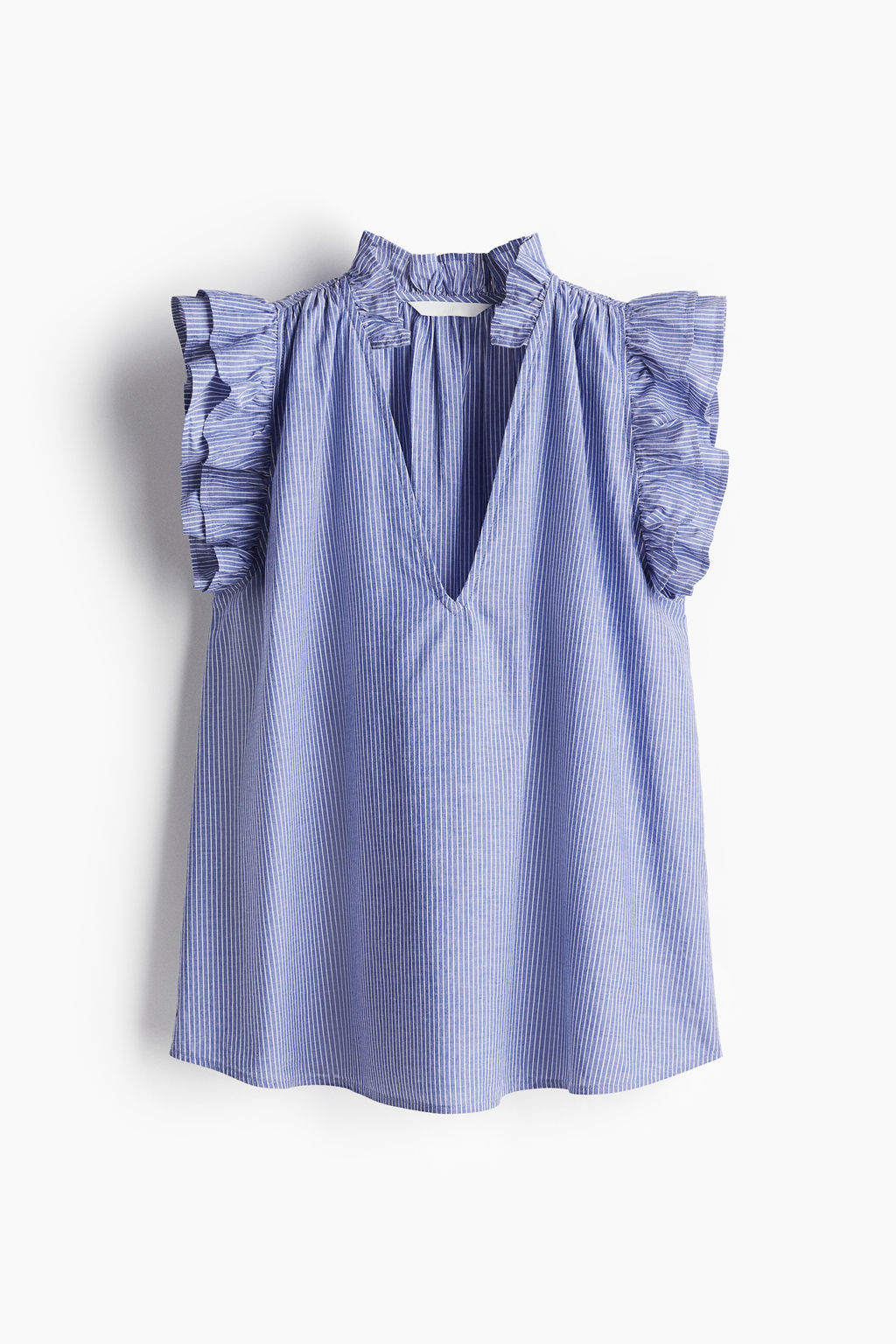Blusa con ribetes de volante - H&m фото 4
