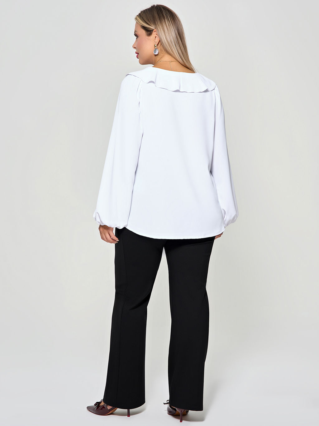 Блузка 0059-26 белый