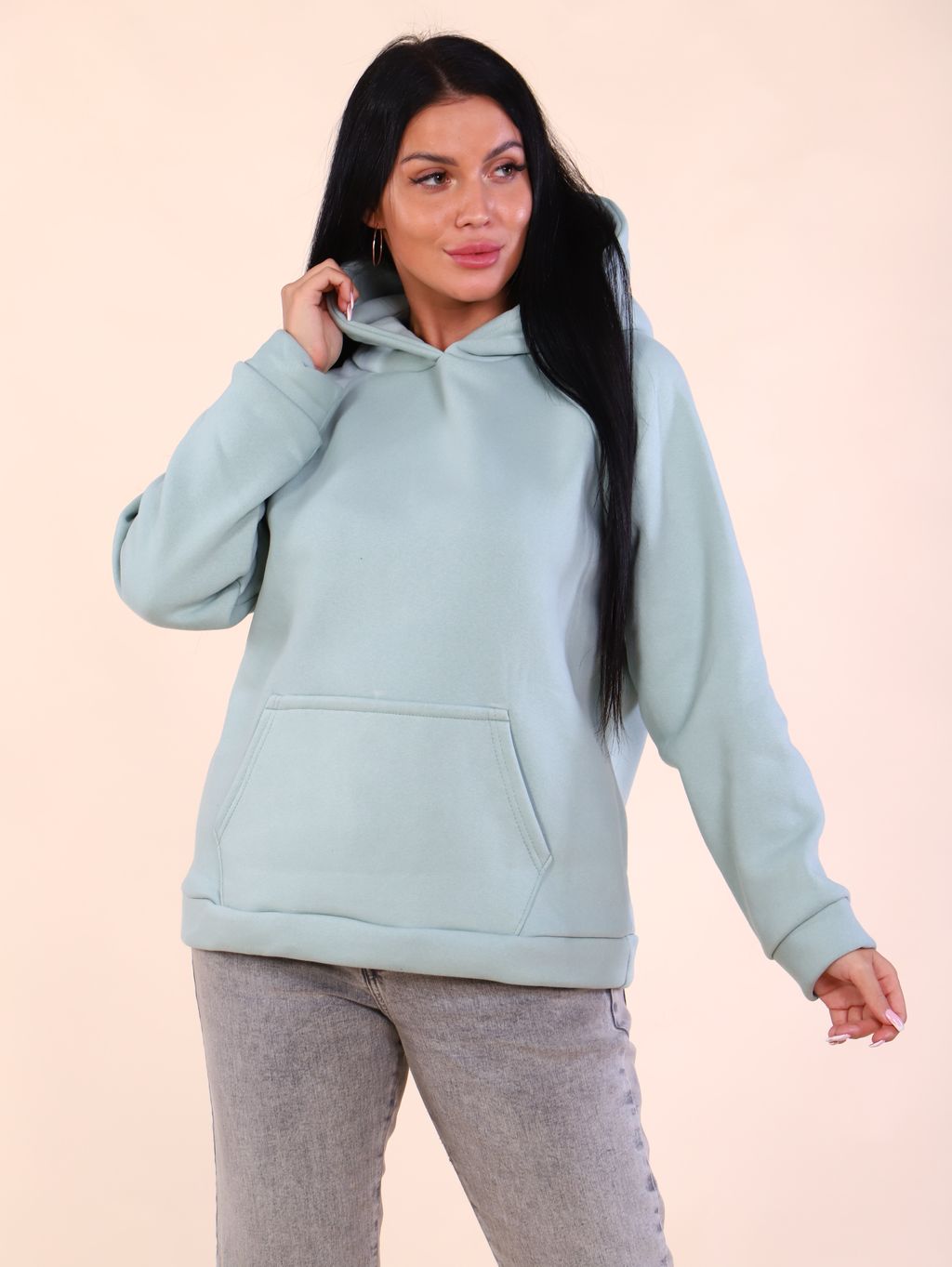 М340 Толстовка Ангелина (ментол) - Иванушка-трикотаж фото 4
