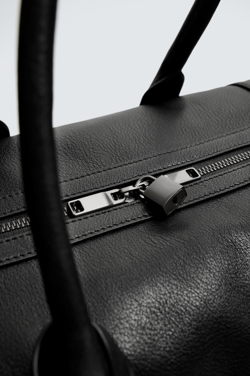 LEATHER TRAVEL BAG - Zara фото 8