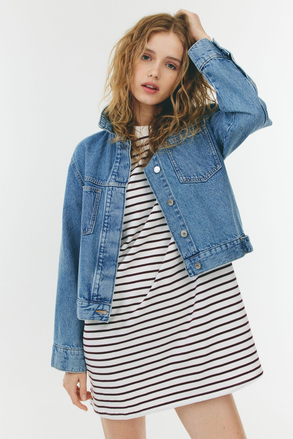 Vestido camiseta oversize - H&m фото 3